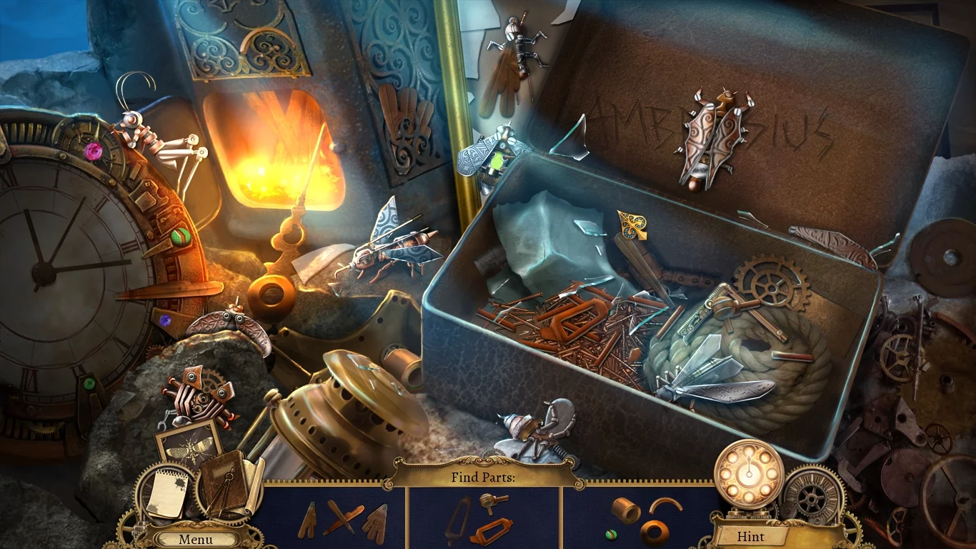 Изображение игры: Clockwork Tales: Of Glass and Ink