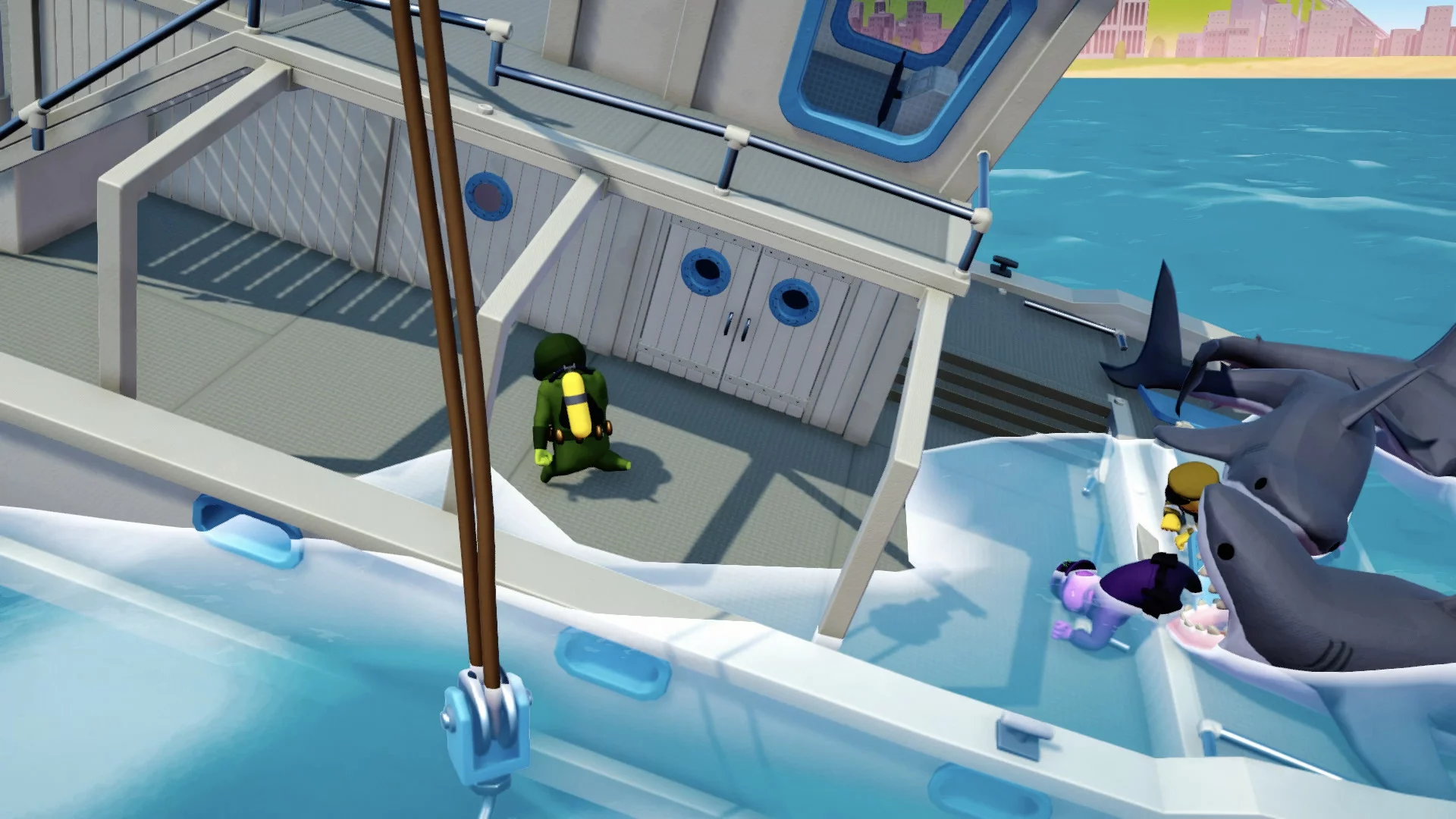 Изображение игры: Gang Beasts