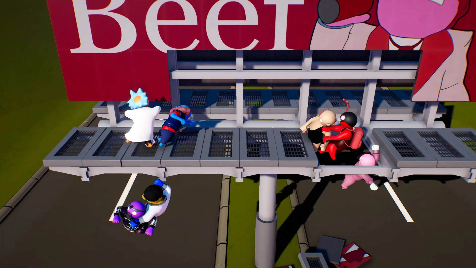 Изображение игры: Gang Beasts