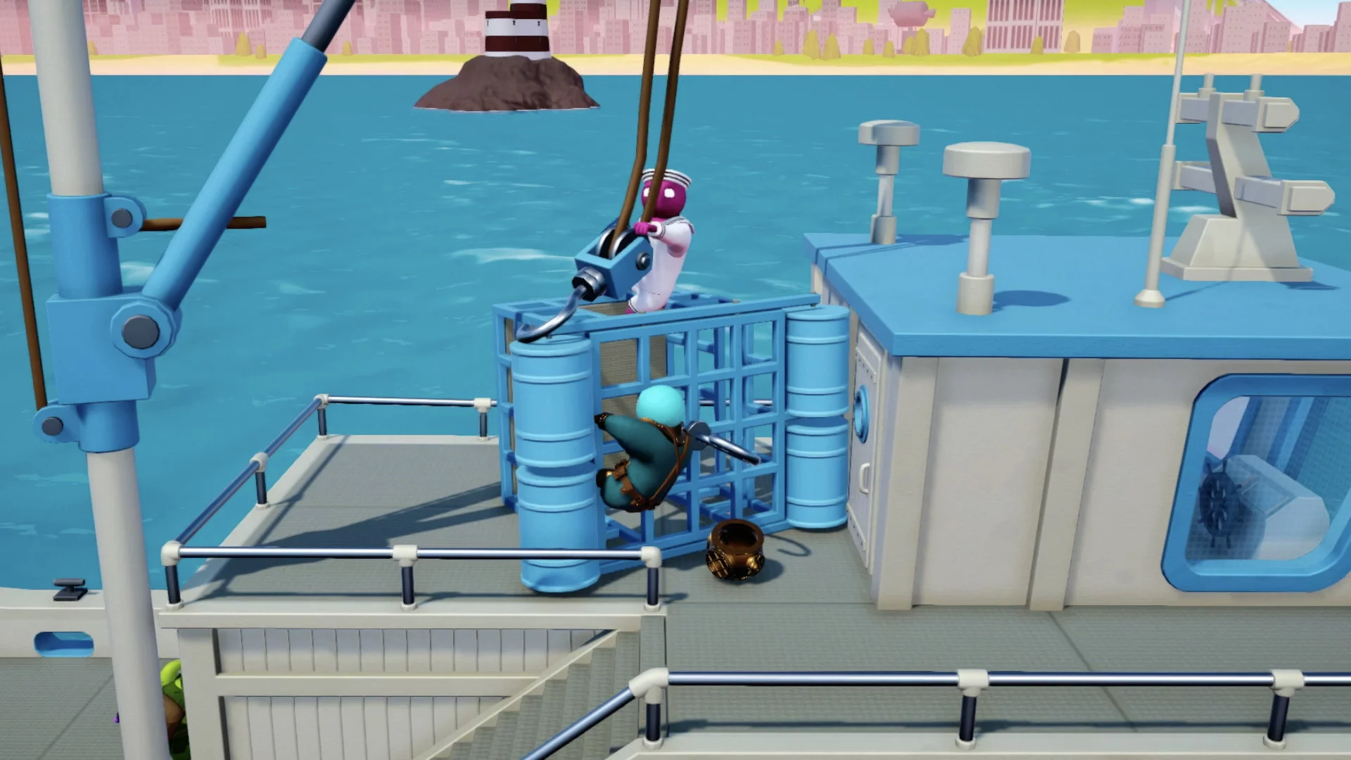Изображение игры: Gang Beasts