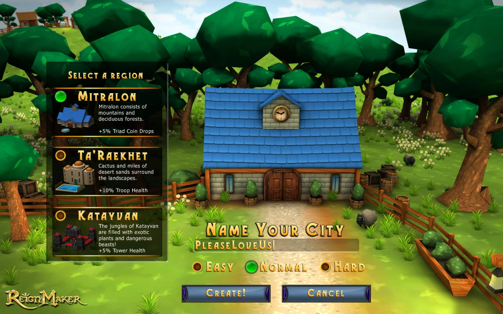Изображение игры: ReignMaker