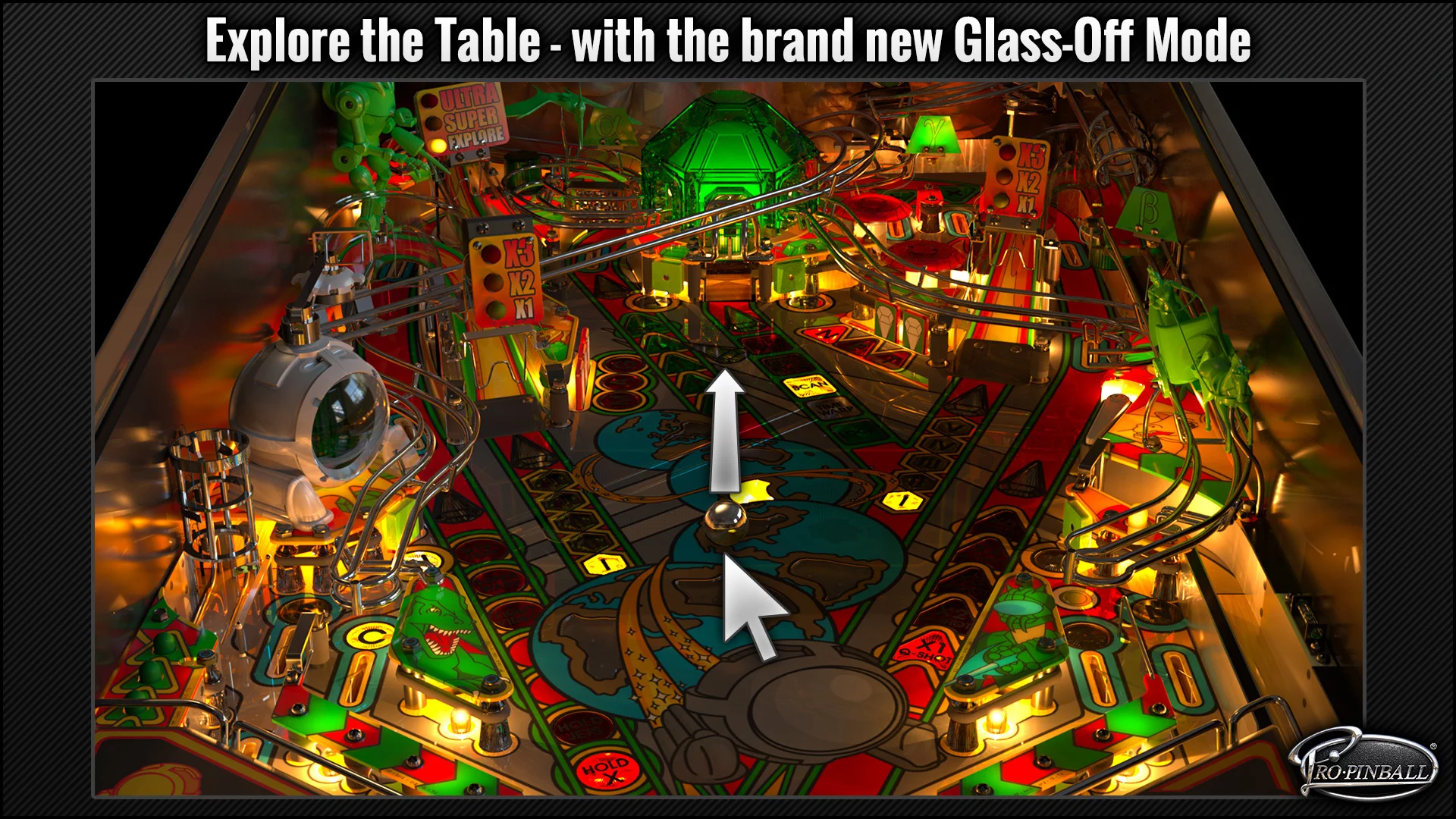 Изображение игры: Pro Pinball Ultra