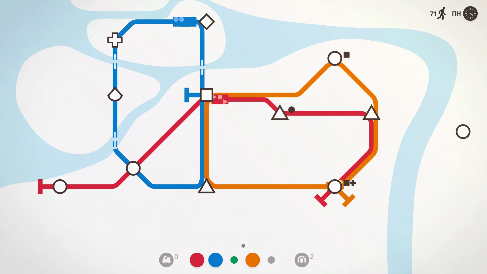 Изображение игры: Mini Metro