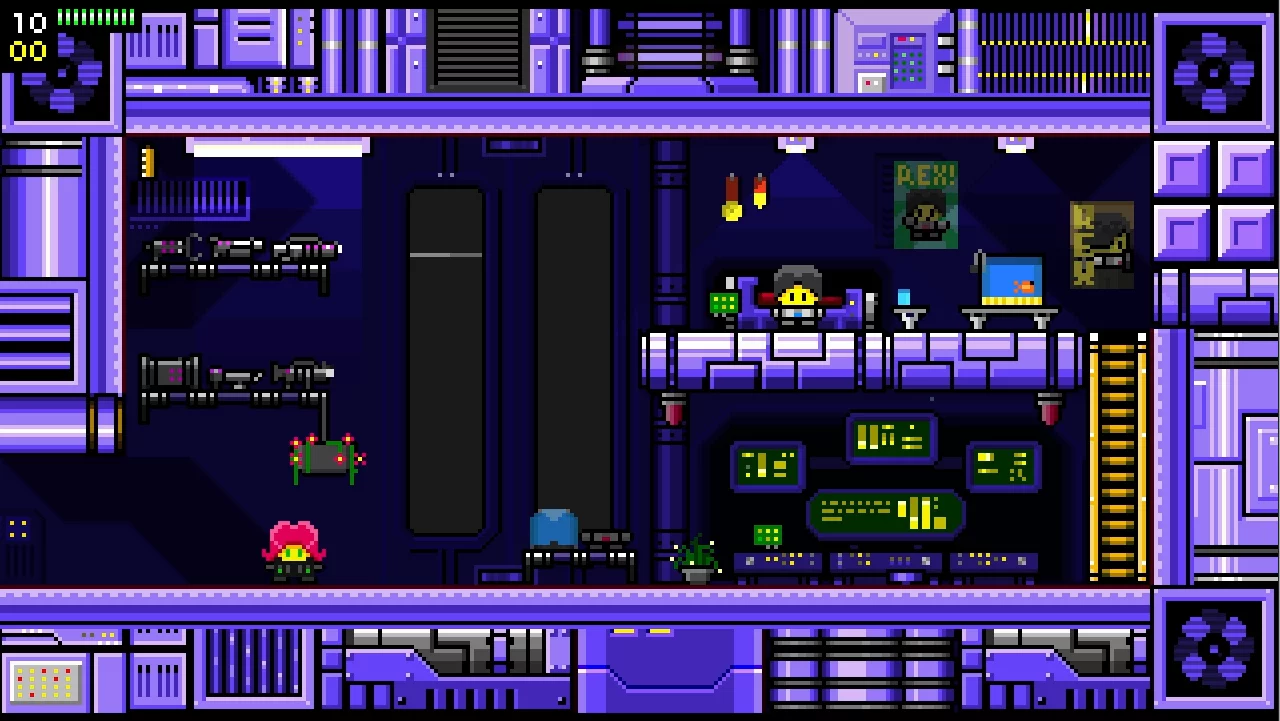Изображение игры: Rex Rocket