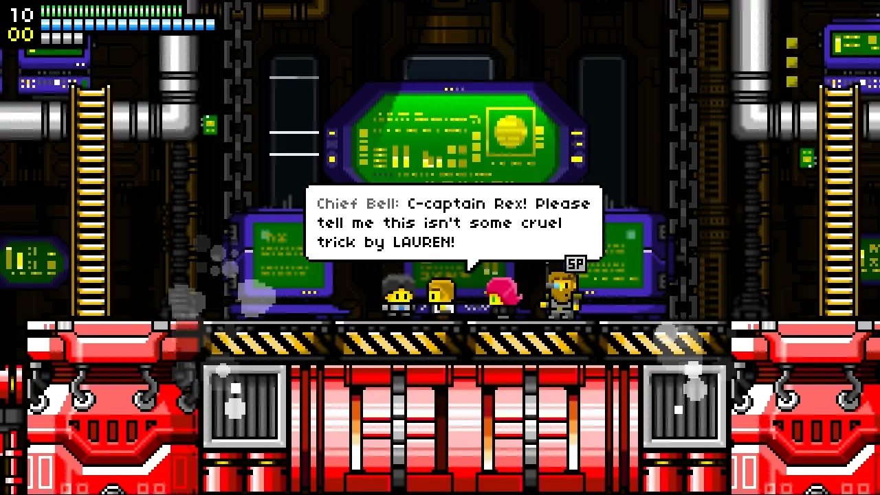 Изображение игры: Rex Rocket