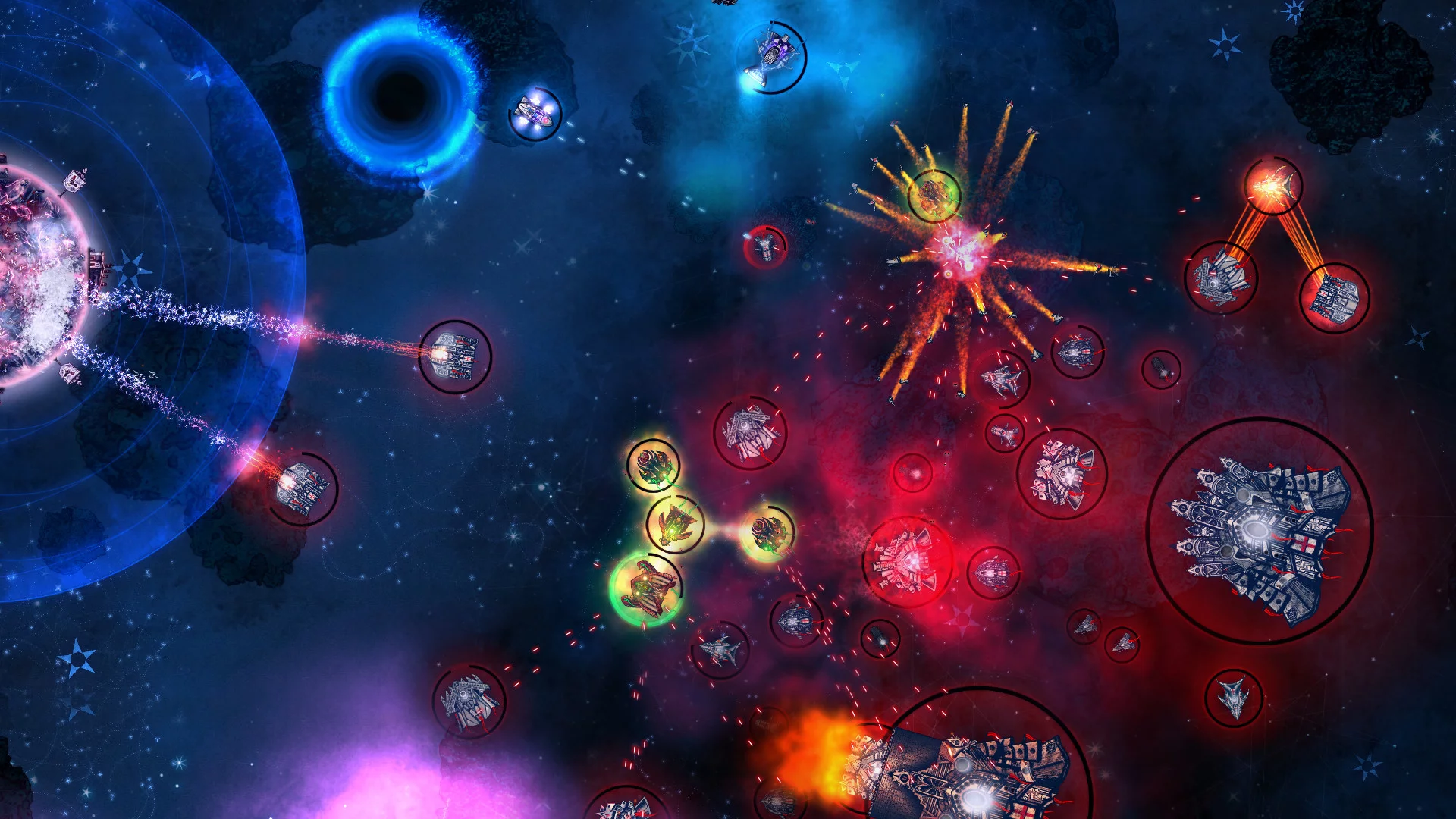 Изображение игры: Conflicks - Revolutionary Space Battles