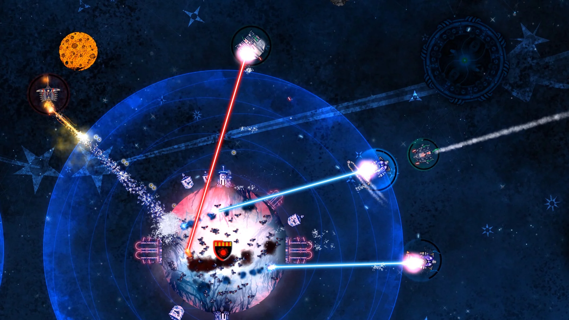Изображение игры: Conflicks - Revolutionary Space Battles