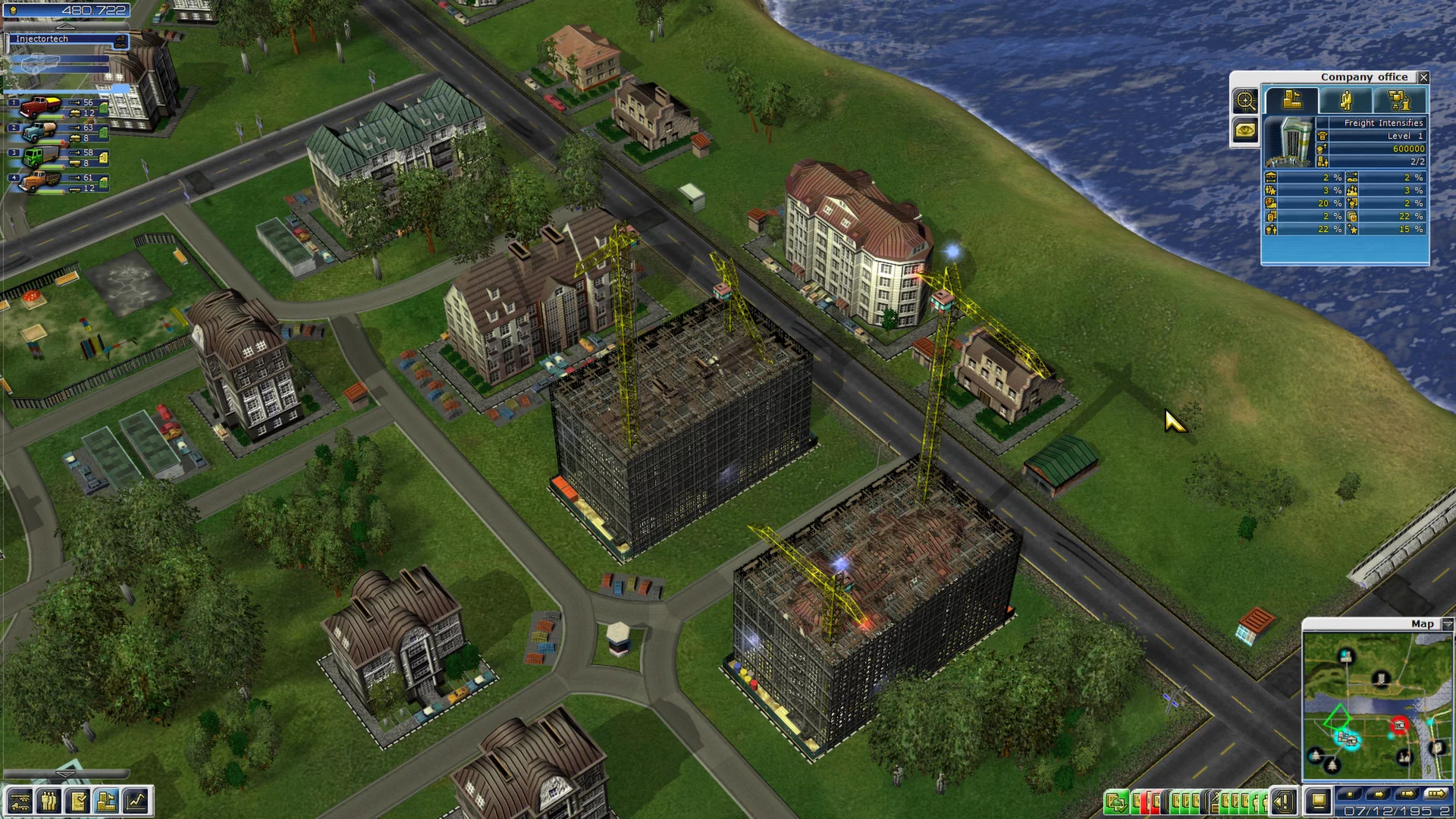 Изображение игры: Freight Tycoon Inc.