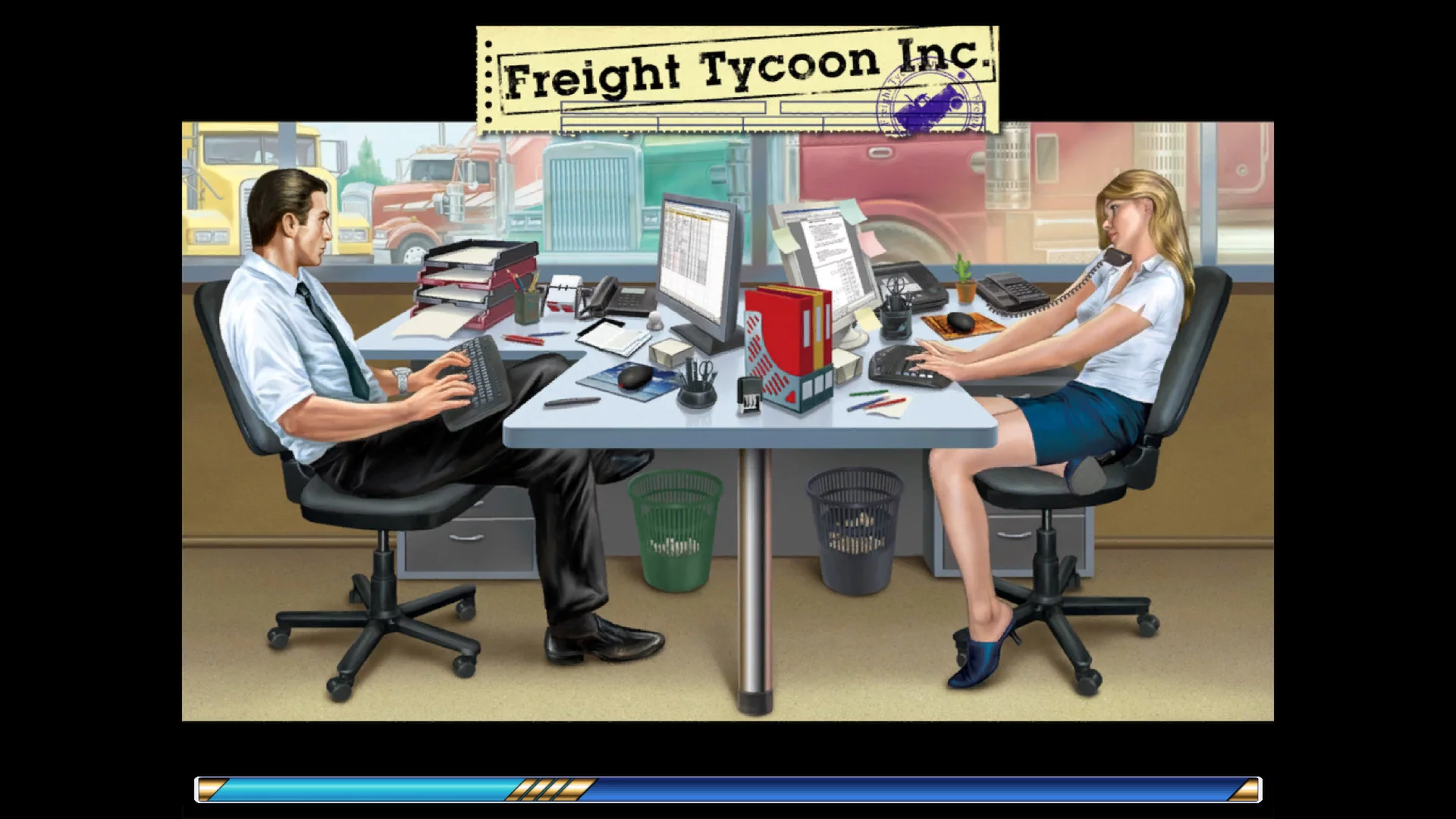 Изображение игры: Freight Tycoon Inc.
