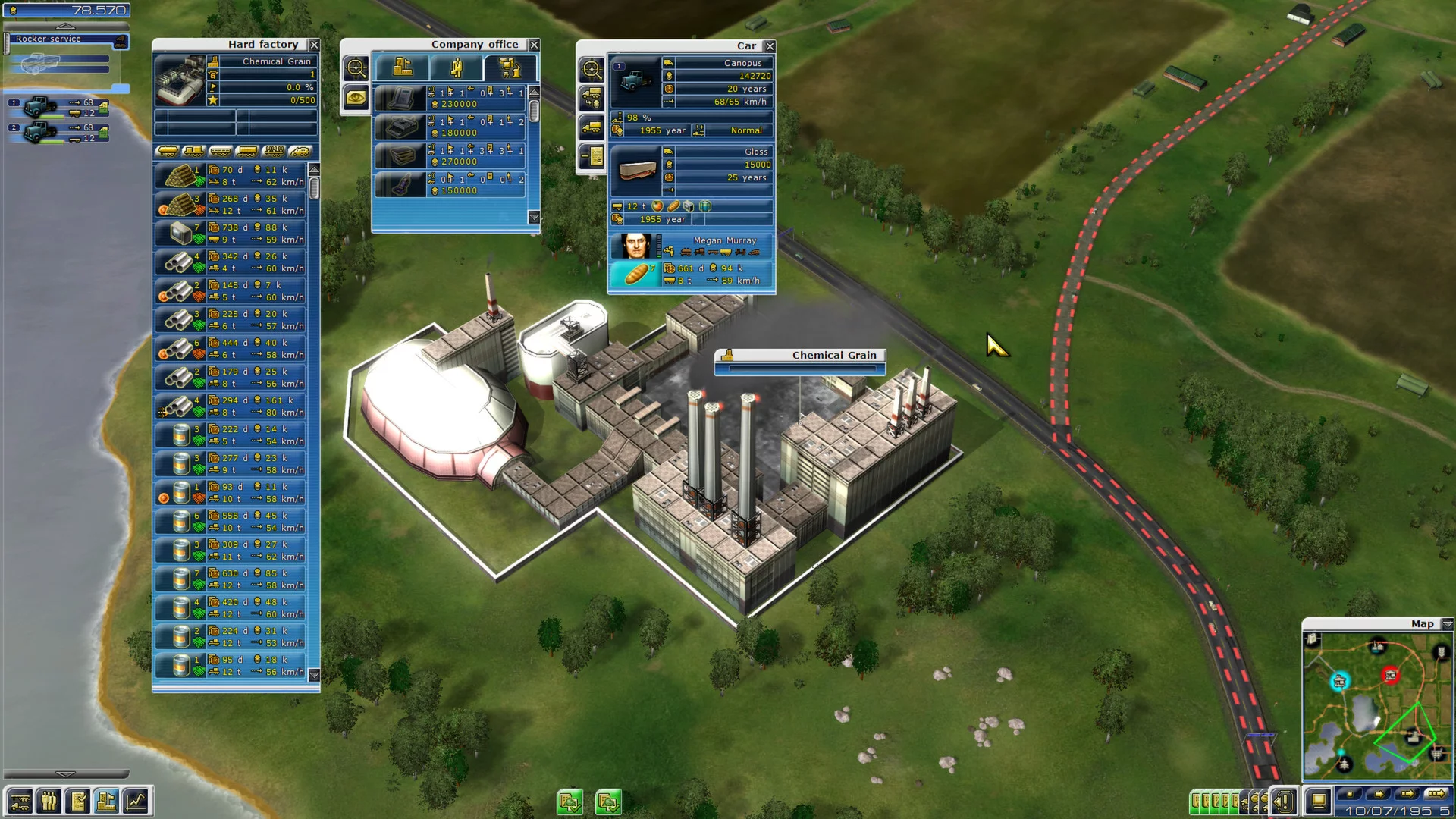 Изображение игры: Freight Tycoon Inc.
