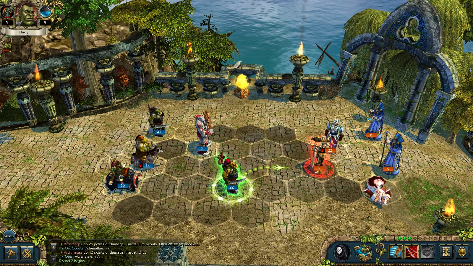 Изображение игры: King’s Bounty. Тёмная сторона