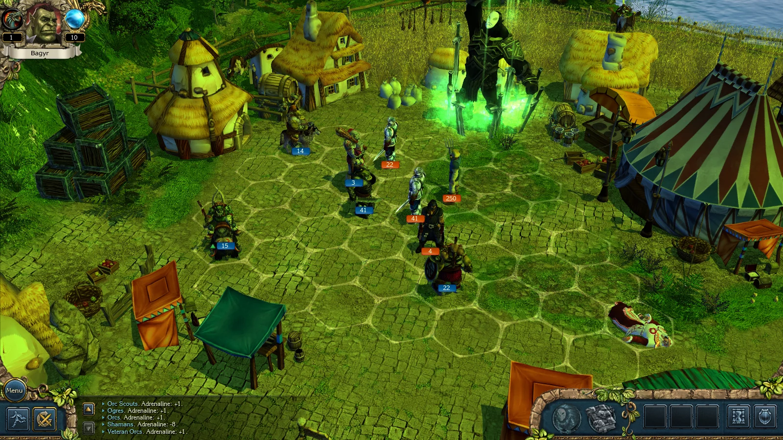 Изображение игры: King’s Bounty. Тёмная сторона