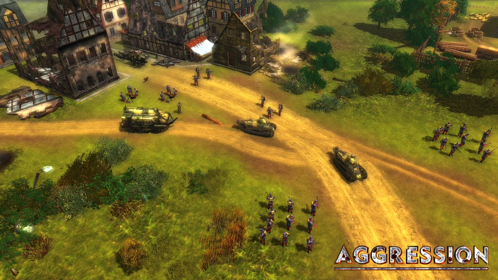 Изображение игры: Aggression: Europe Under Fire