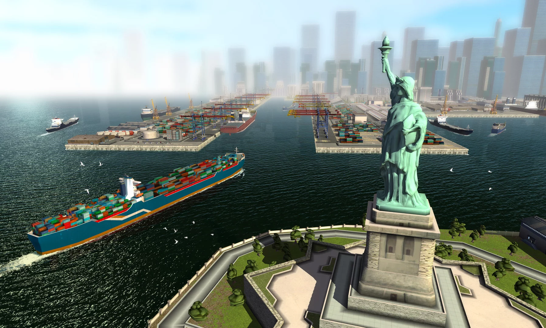 Изображение игры: TransOcean: The Shipping Company