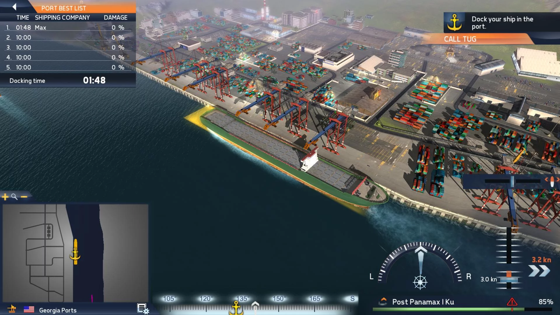 Изображение игры: TransOcean: The Shipping Company