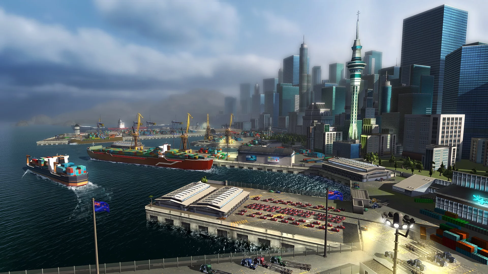 Изображение игры: TransOcean: The Shipping Company