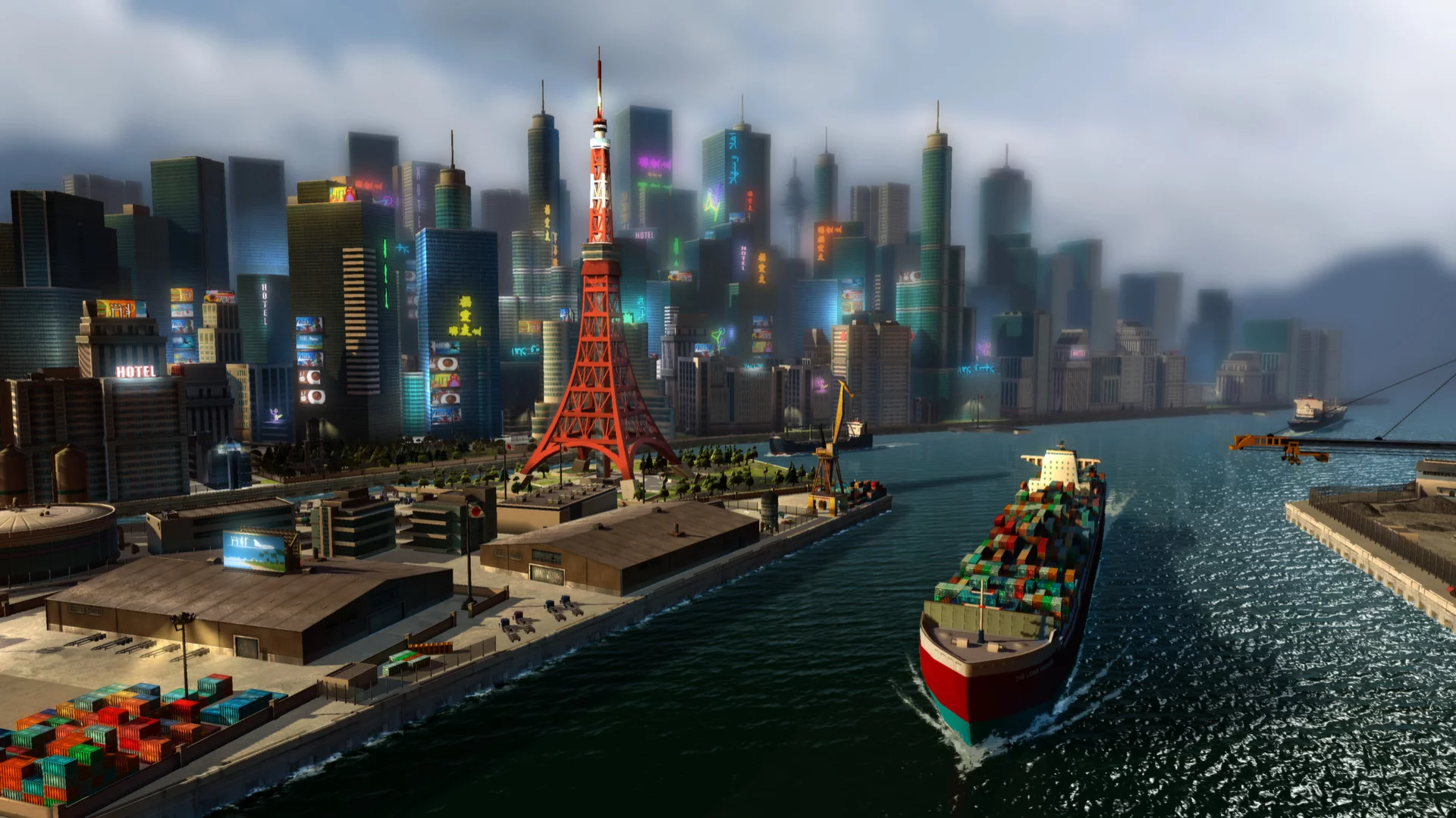 Изображение игры: TransOcean: The Shipping Company
