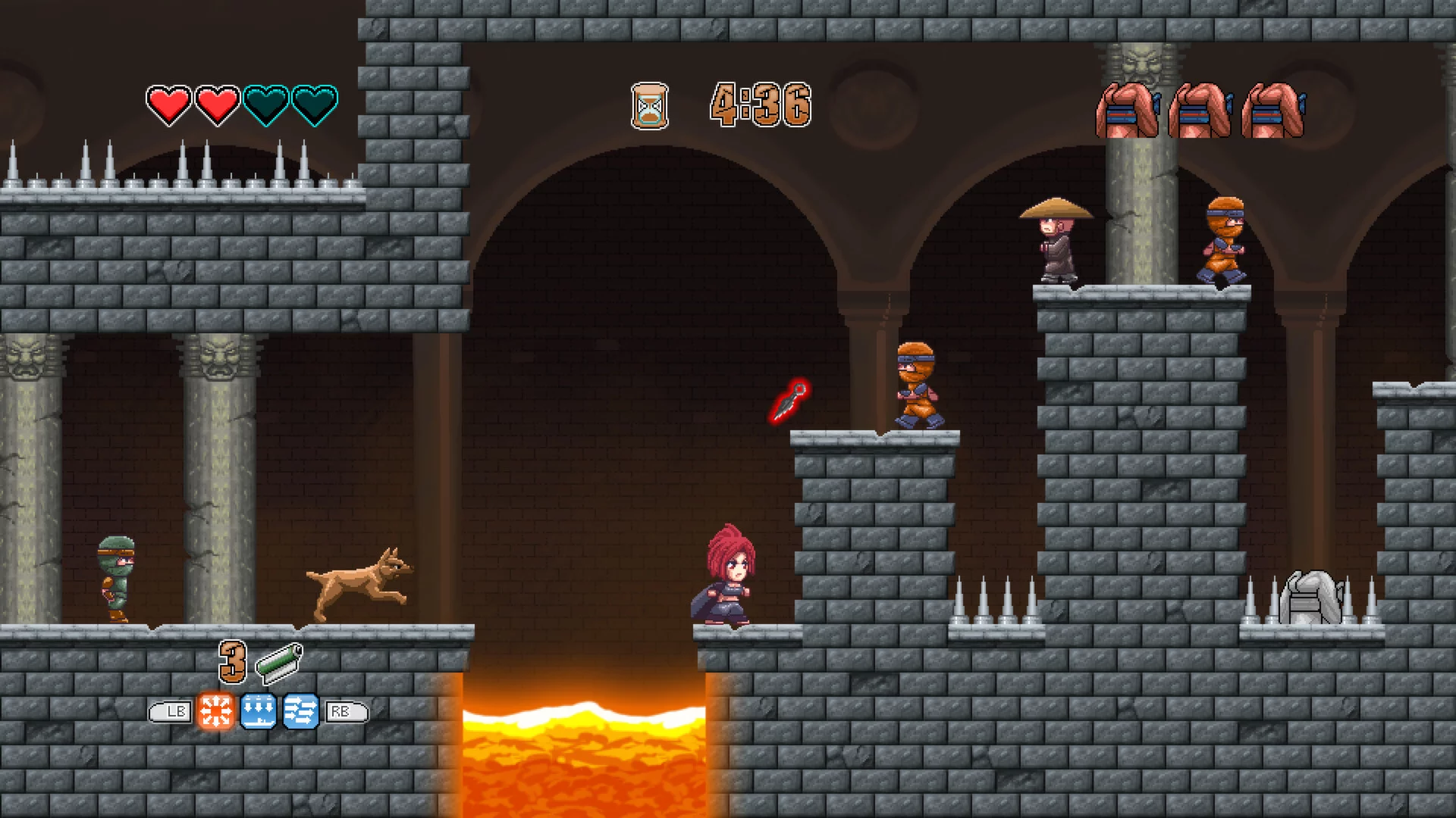 Изображение игры: Akane the Kunoichi