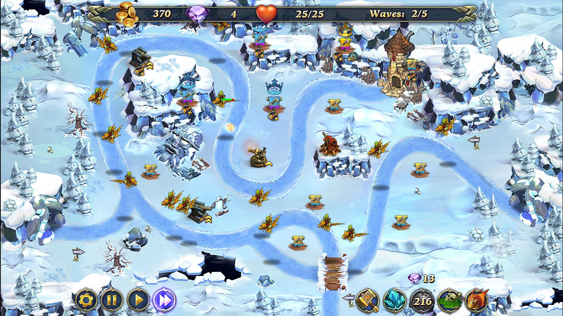 Изображение игры: Royal Defense