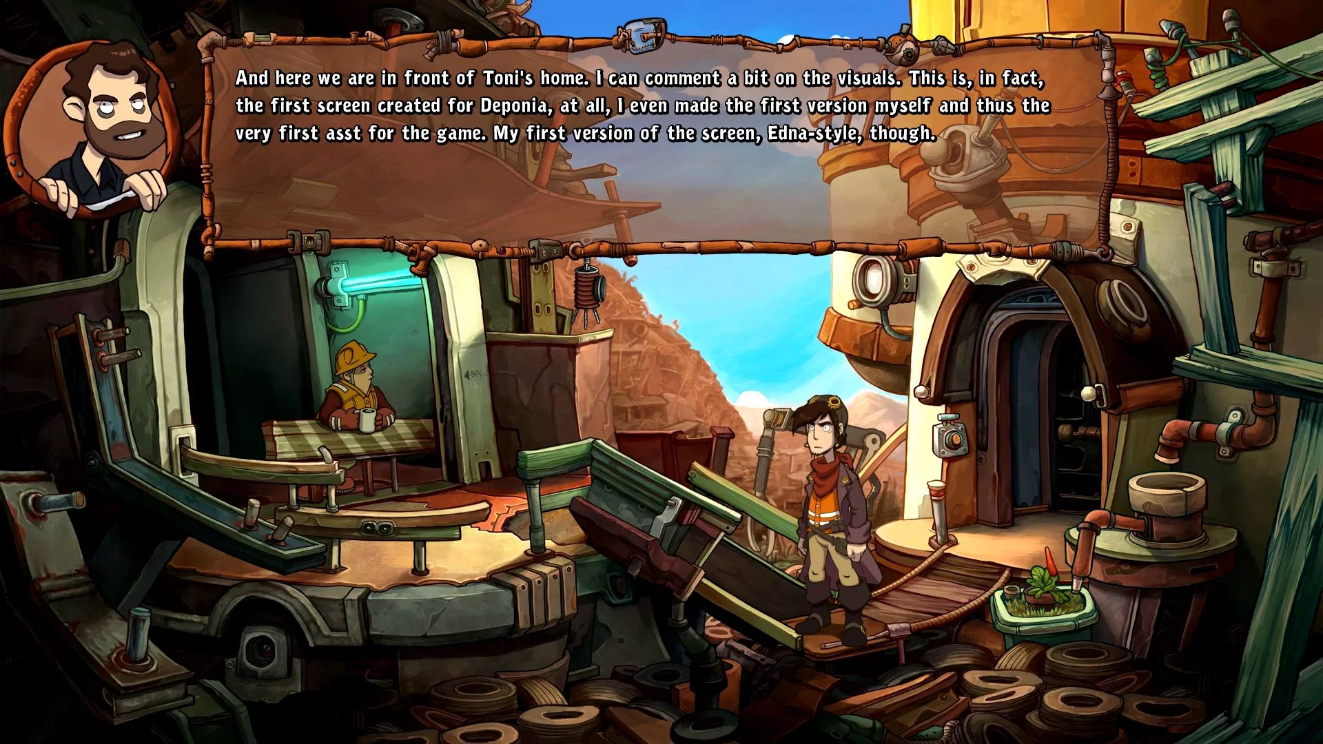 Изображение игры: Deponia: The Complete Journey