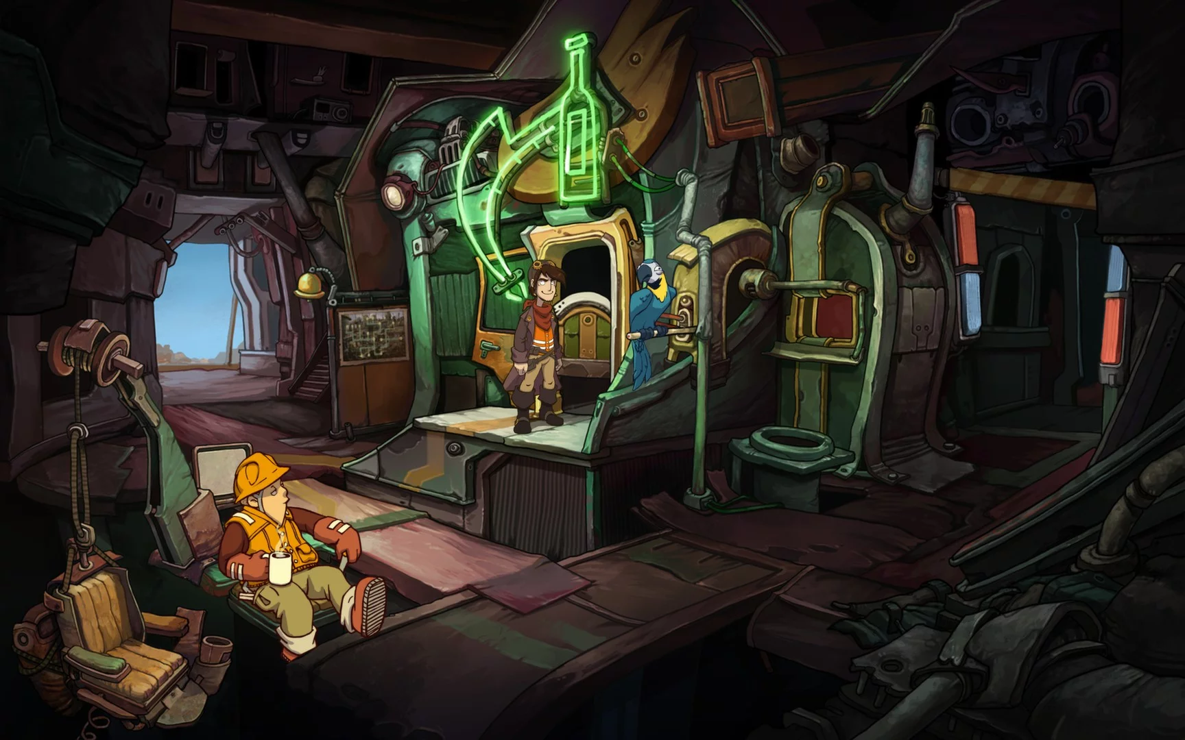 Изображение игры: Deponia: The Complete Journey