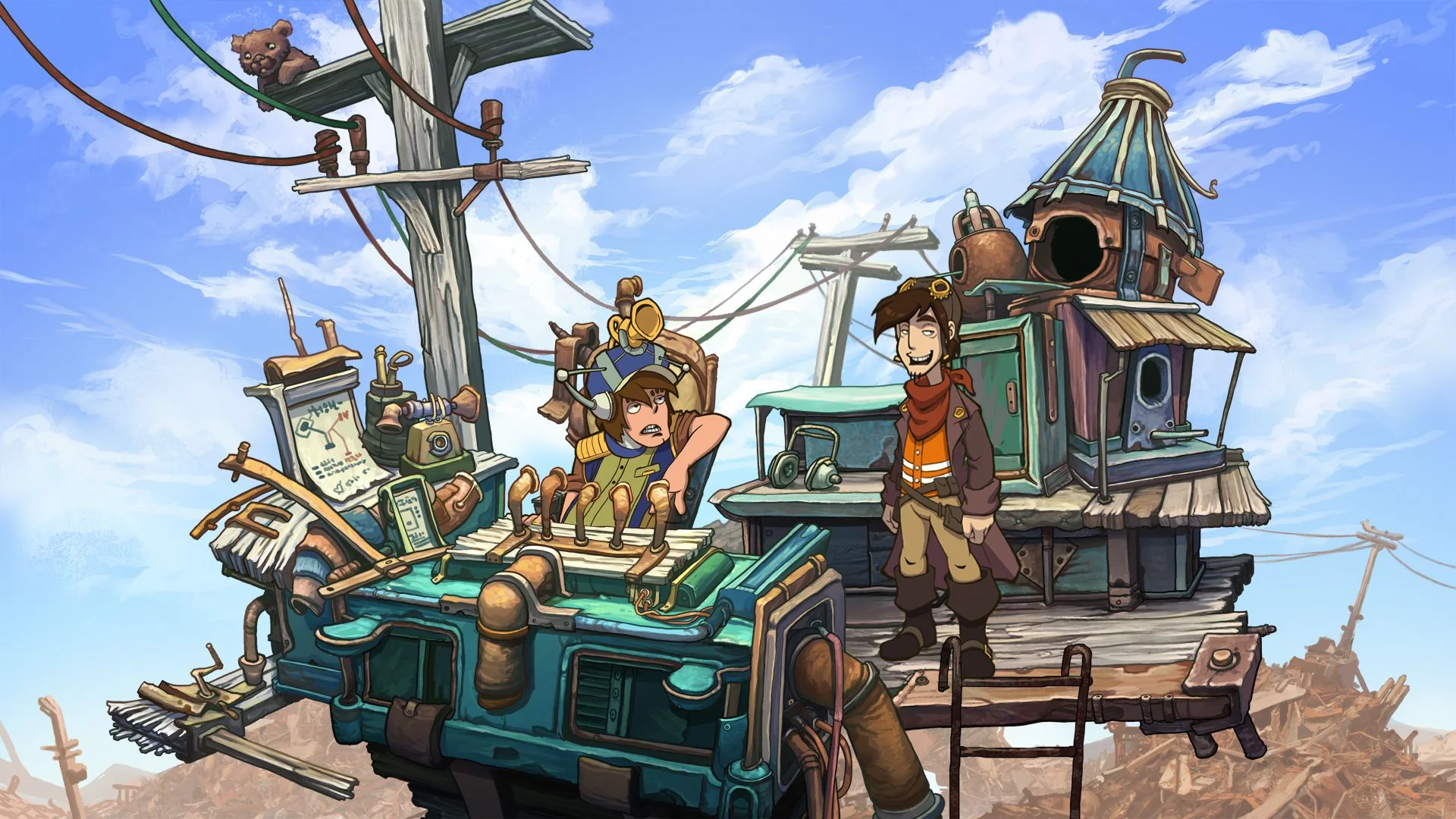Изображение игры: Deponia: The Complete Journey