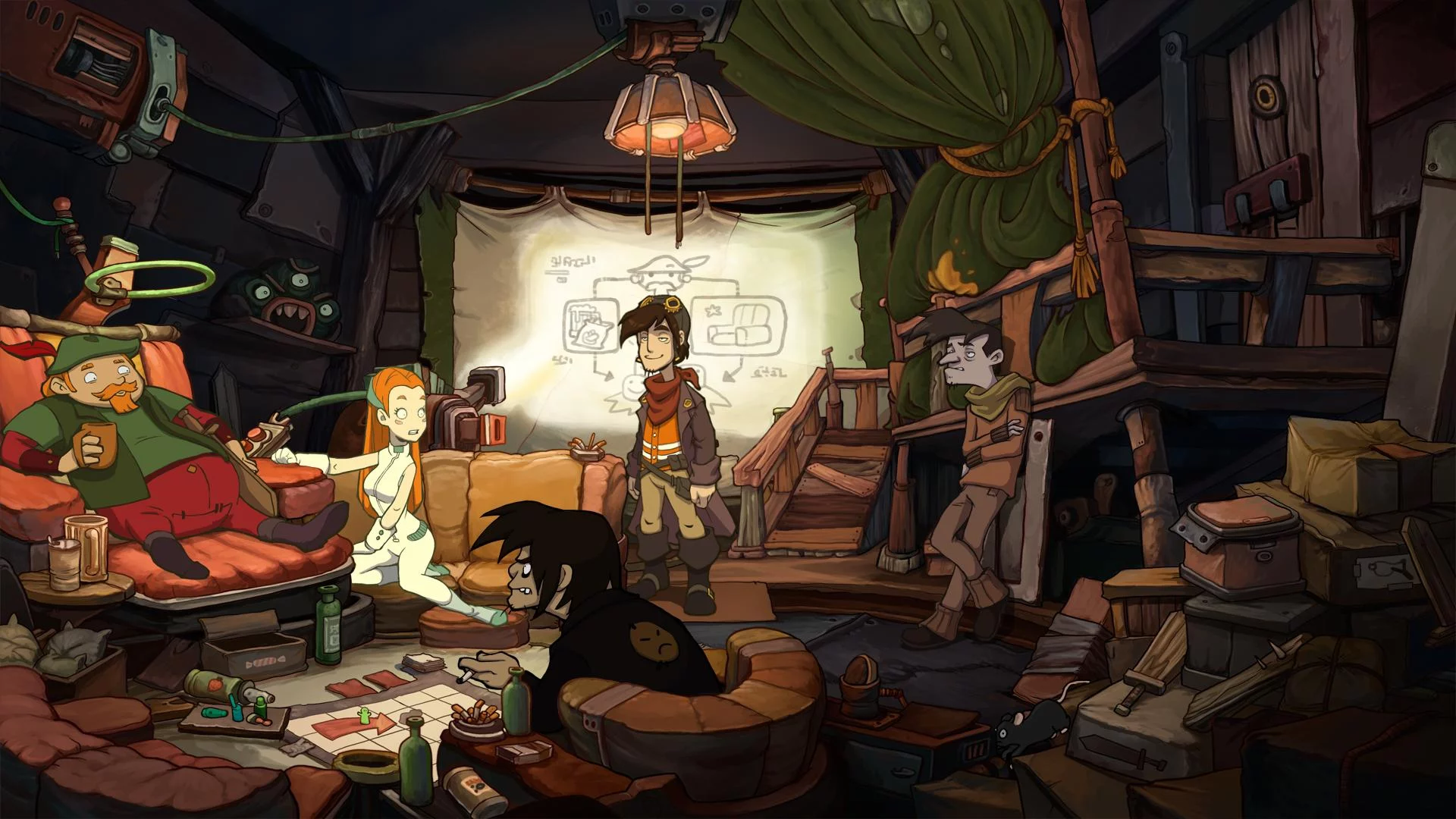 Изображение игры: Deponia: The Complete Journey