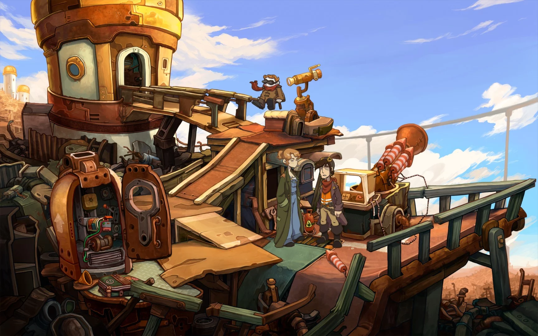 Изображение игры: Deponia: The Complete Journey