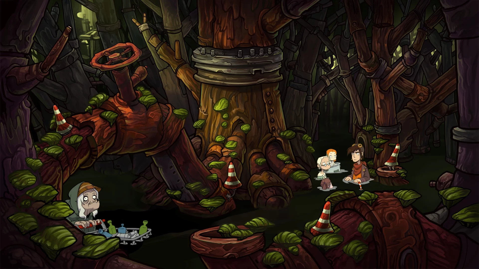 Изображение игры: Deponia: The Complete Journey