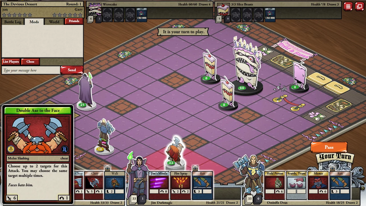 Изображение игры: Card Hunter