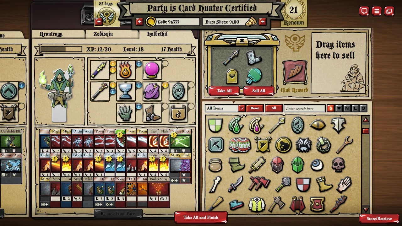 Изображение игры: Card Hunter