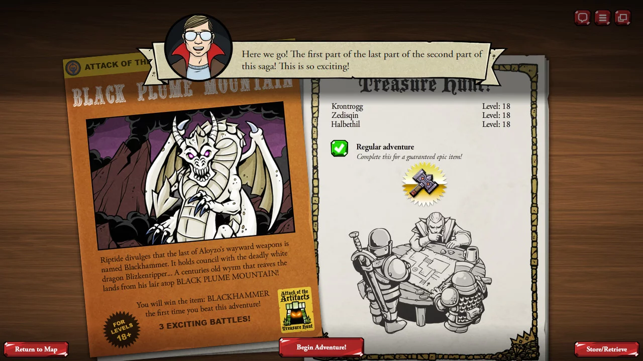 Изображение игры: Card Hunter