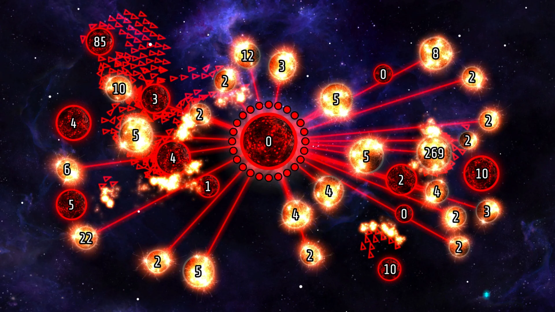 Изображение игры: Galcon 2: Galactic Conquest