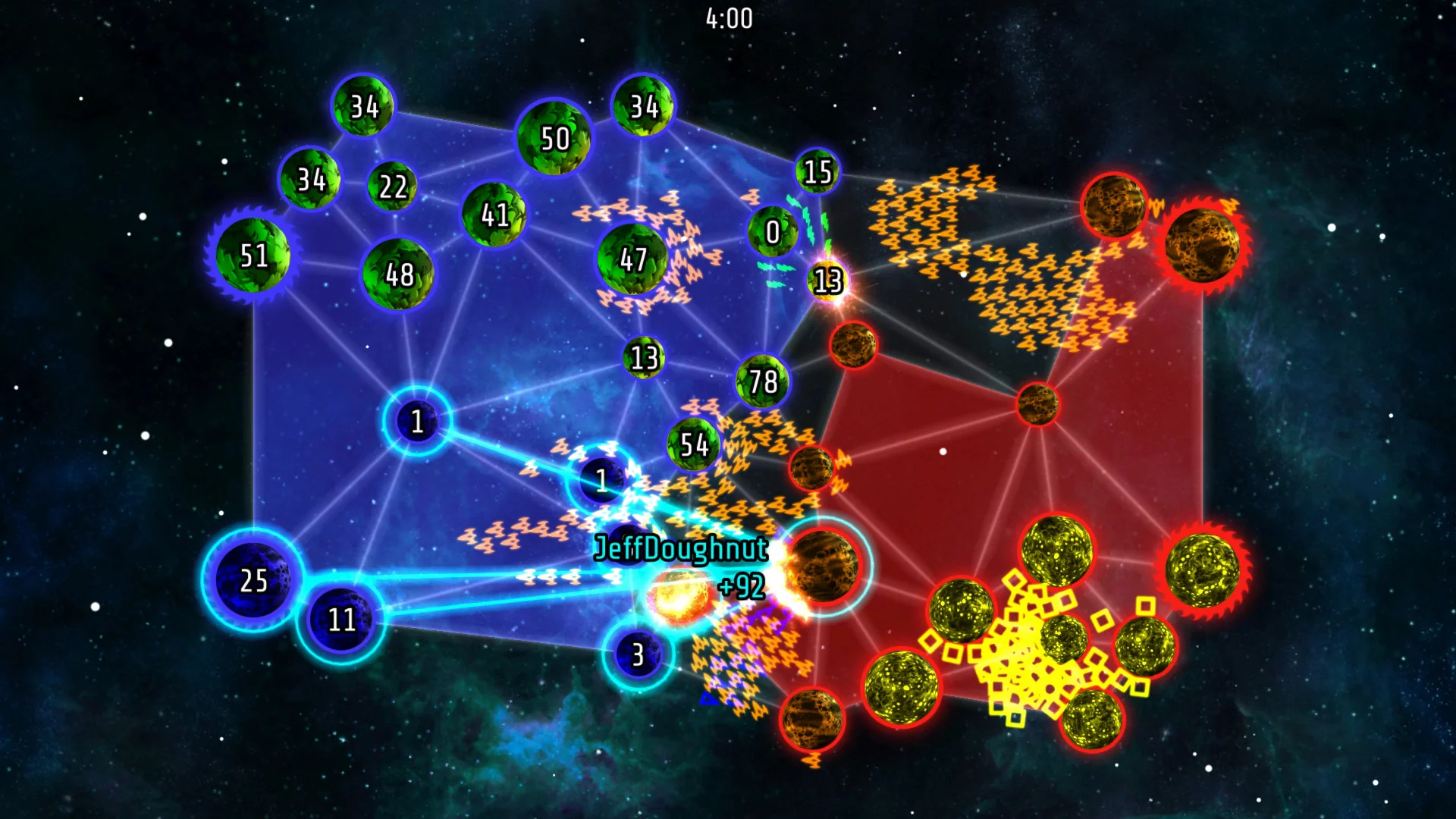 Изображение игры: Galcon 2: Galactic Conquest