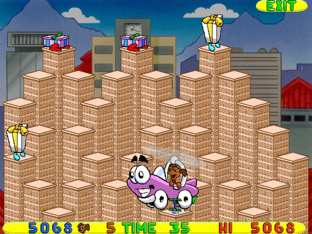 Изображение игры: Putt-Putt® and Pep's Dog on a Stick