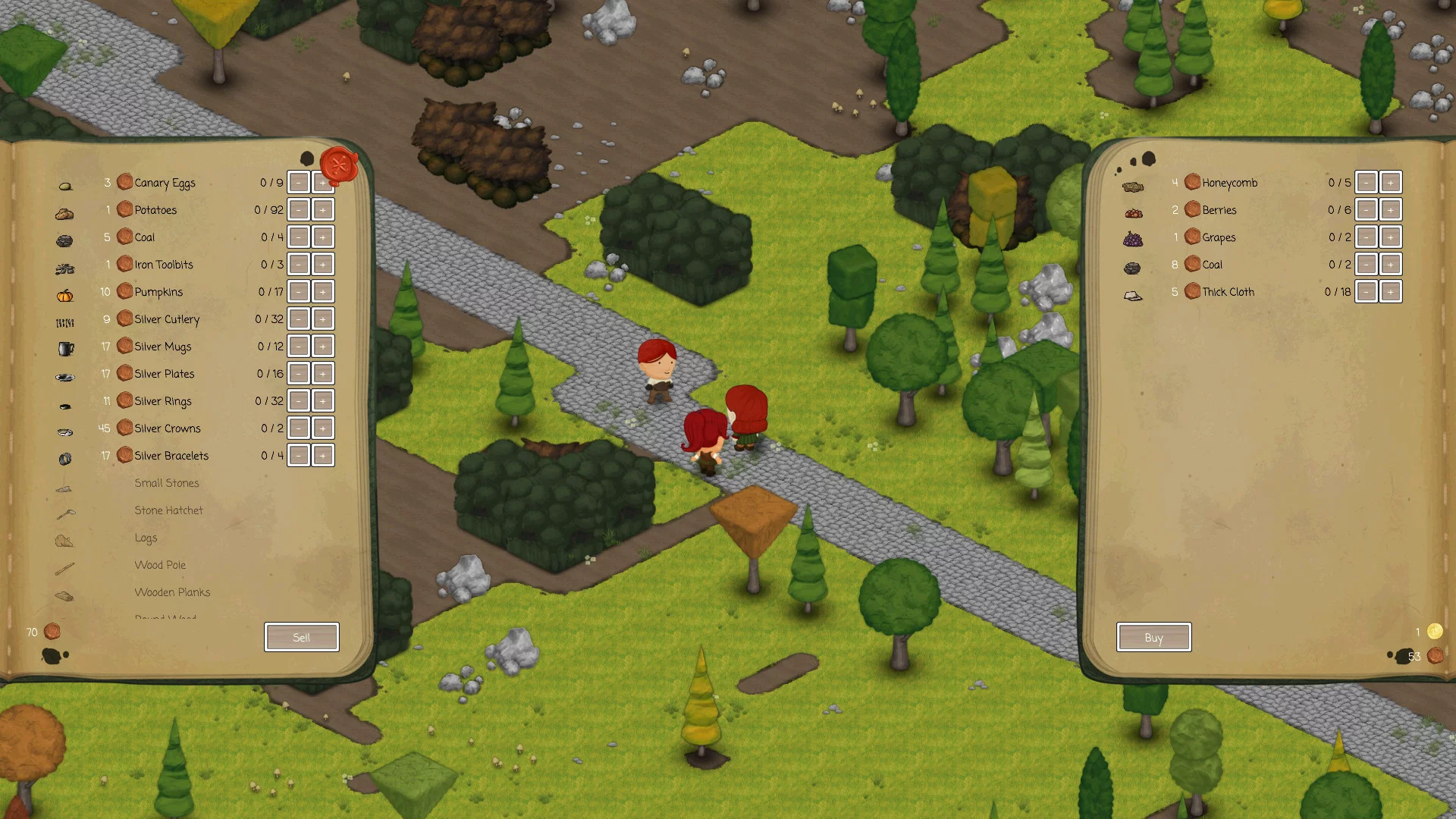 Изображение игры: TownCraft