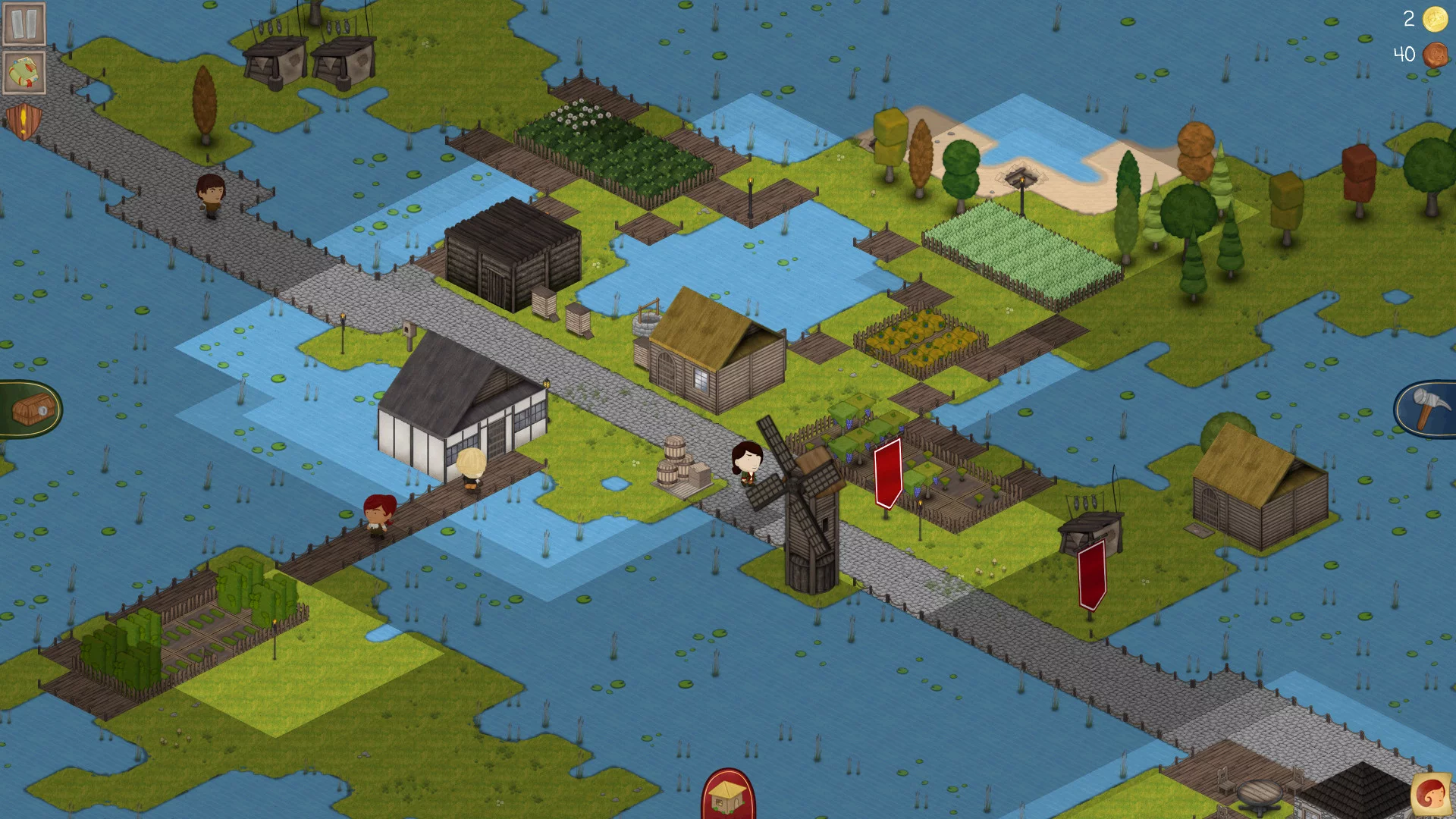 Изображение игры: TownCraft