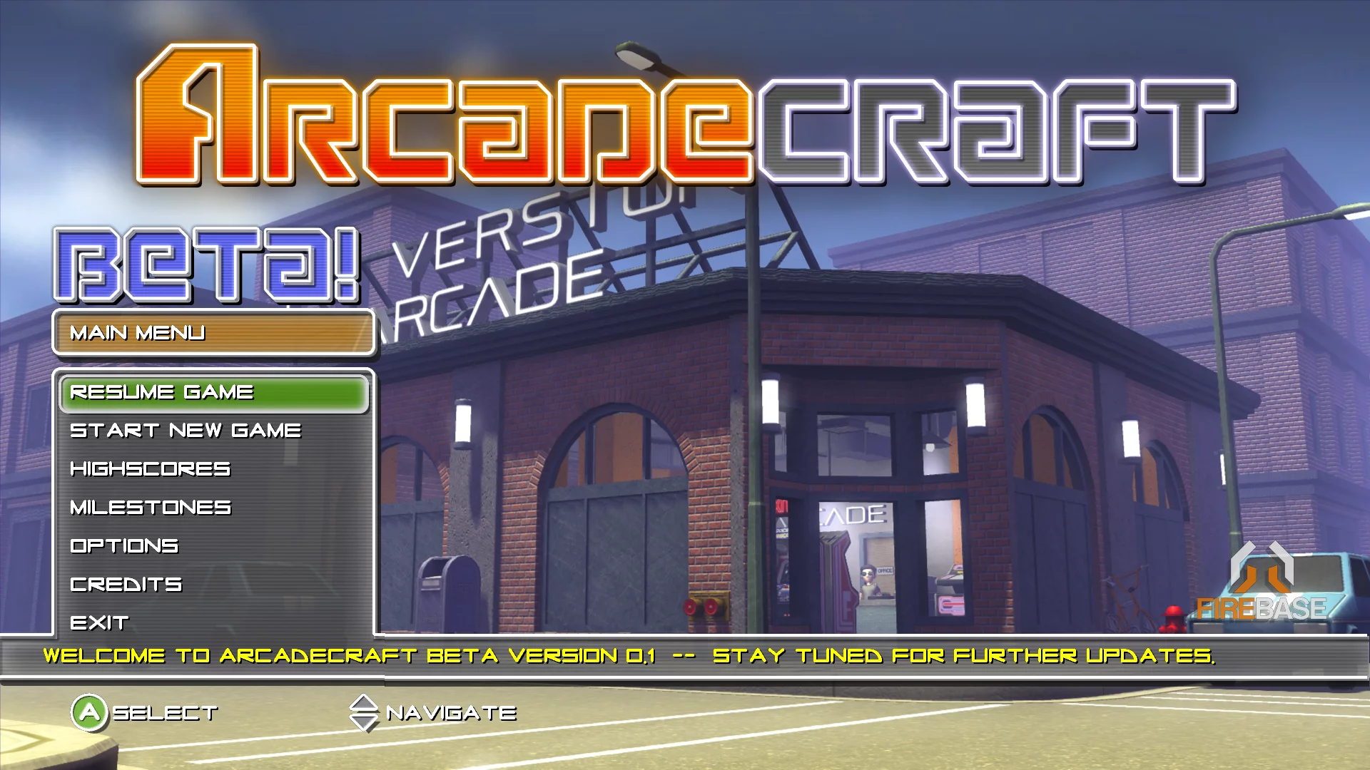 Изображение игры: Arcadecraft