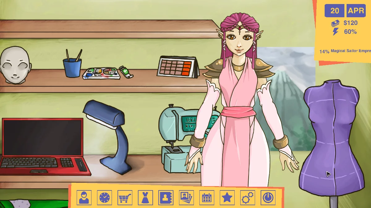 Изображение игры: Cosplay Maker
