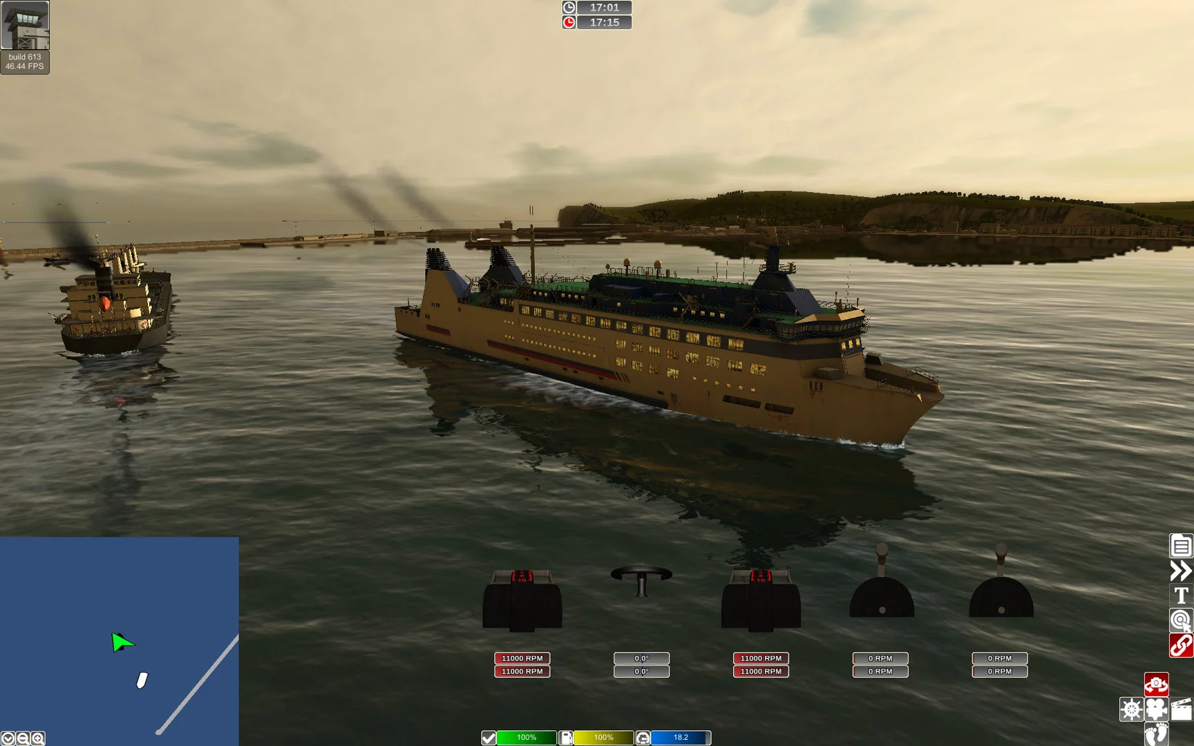 Изображение игры: European Ship Simulator