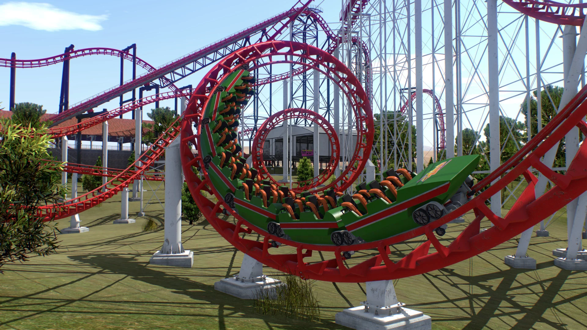 Изображение игры: NoLimits 2 Roller Coaster Simulation