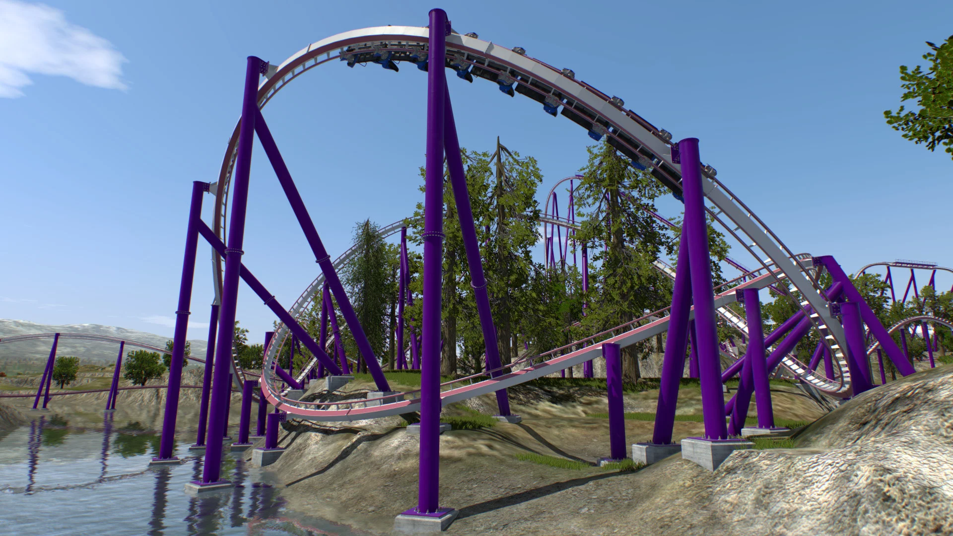 Изображение игры: NoLimits 2 Roller Coaster Simulation