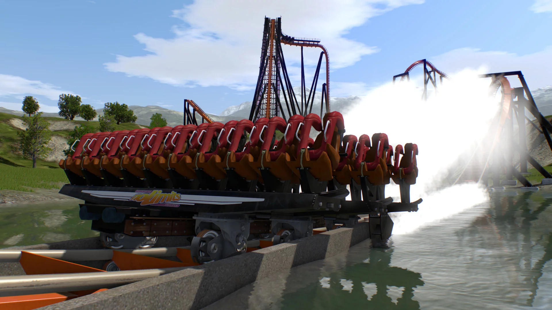Изображение игры: NoLimits 2 Roller Coaster Simulation