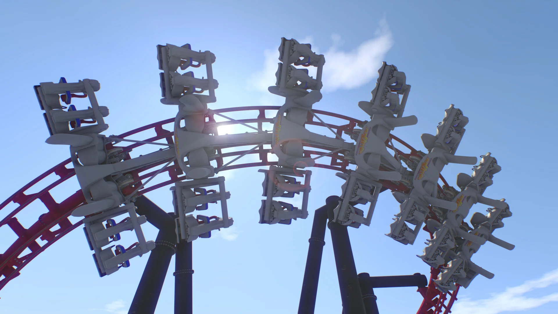 Изображение игры: NoLimits 2 Roller Coaster Simulation