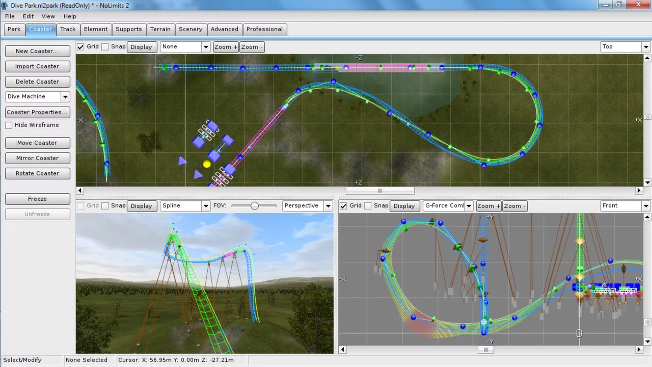 Изображение игры: NoLimits 2 Roller Coaster Simulation