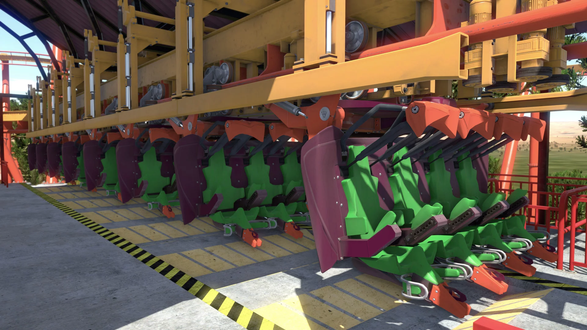 Изображение игры: NoLimits 2 Roller Coaster Simulation