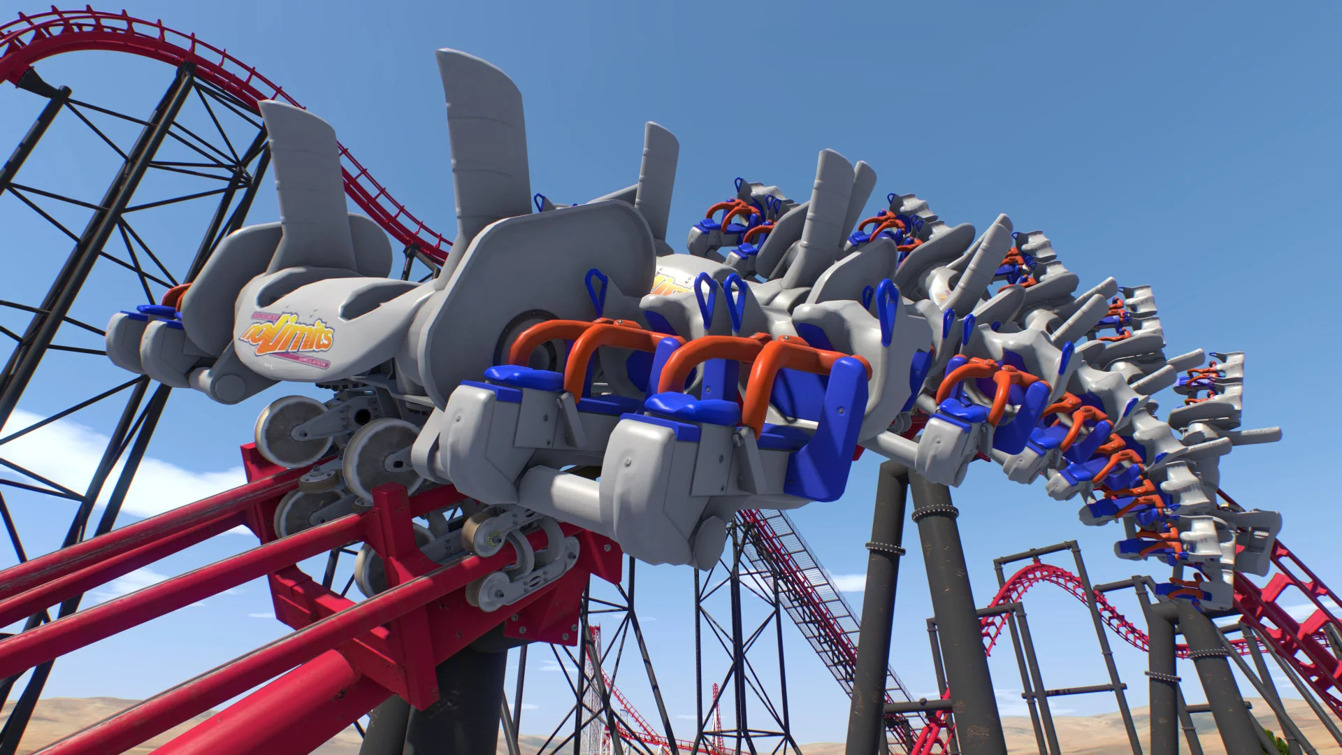 Изображение игры: NoLimits 2 Roller Coaster Simulation