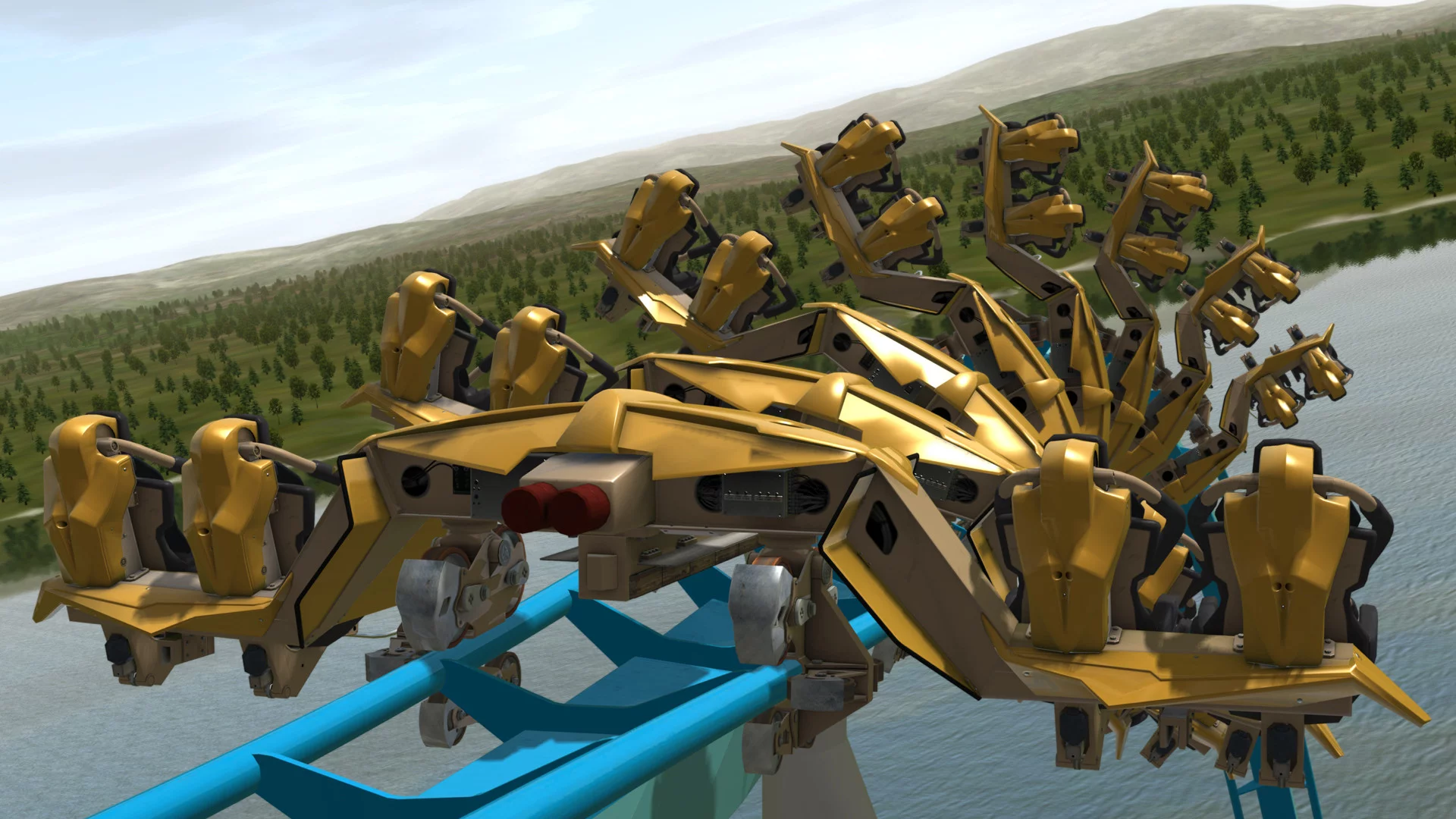 Изображение игры: NoLimits 2 Roller Coaster Simulation