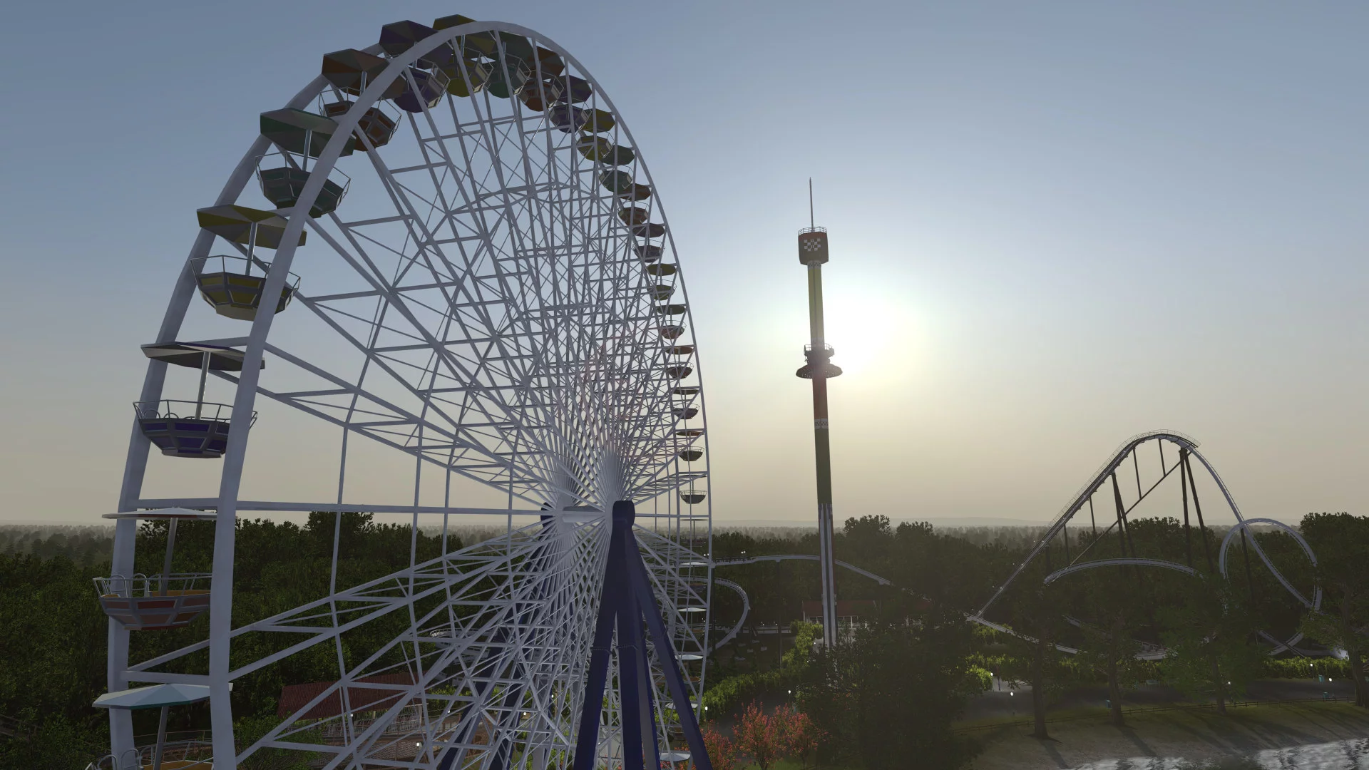 Изображение игры: NoLimits 2 Roller Coaster Simulation