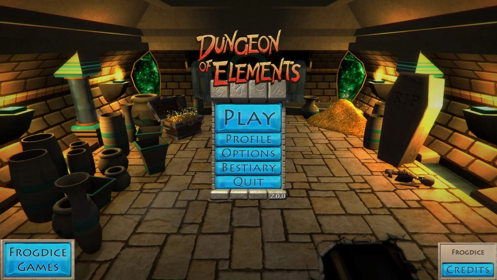 Изображение игры: Dungeon of Elements